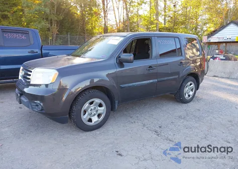 2012 Honda Pilot Lx z USA, uszkodzony, nr VIN 5FNYF3H26CB018663